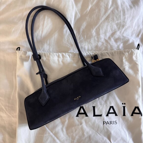 Alaia Le Teckel Medium in Bleu Fonce - NWT - Picture 3 of 7